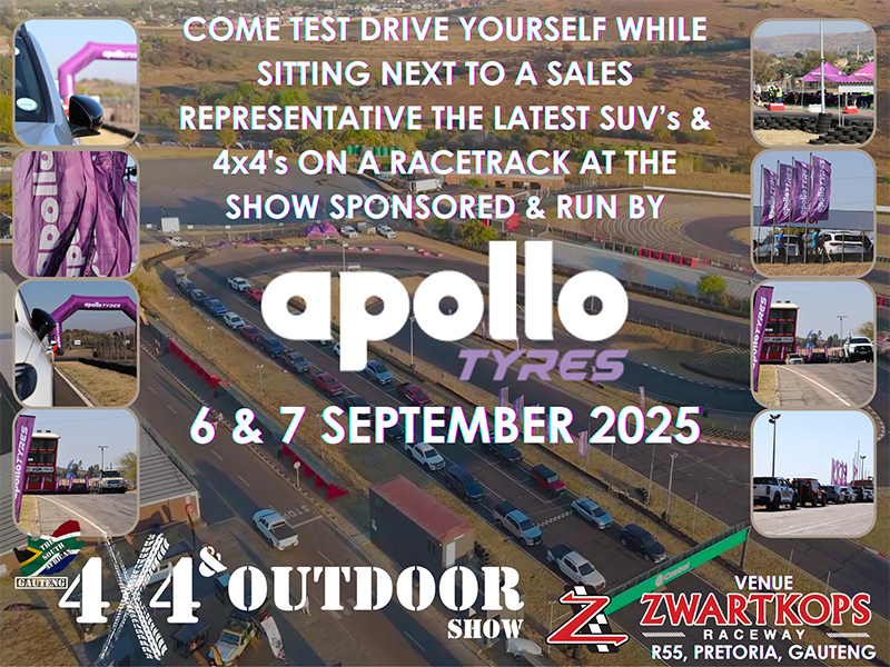 Test drive track run by Apollo Tyres
