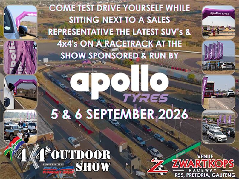 Test drive track run by Apollo Tyres