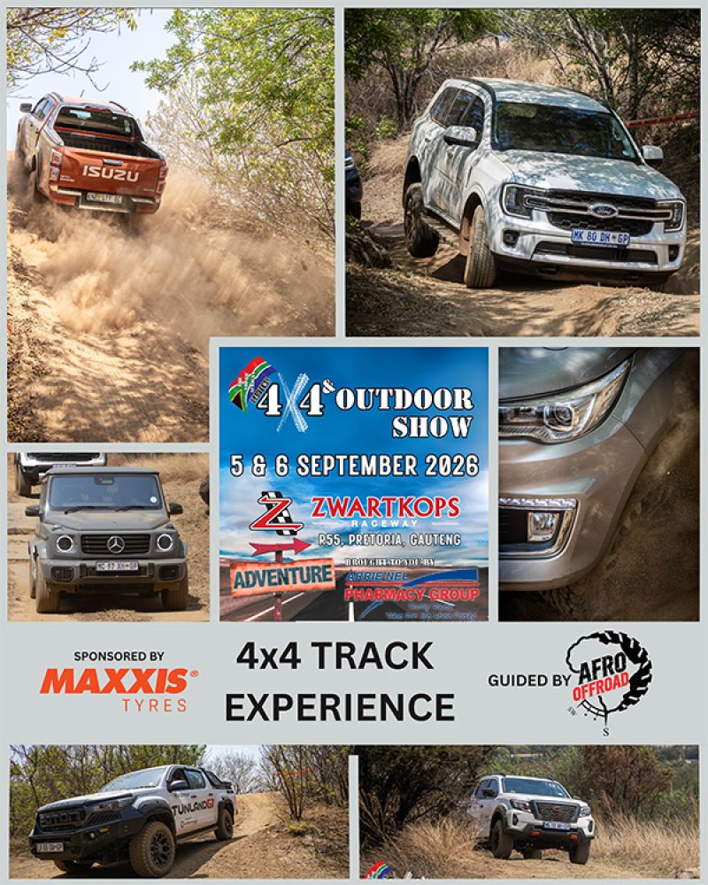 4x4 track run by Jeep Club South Africa